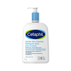 Cetaphil Gel Limpiador de Piel Suave, uso diario para piel limpia y calmada.