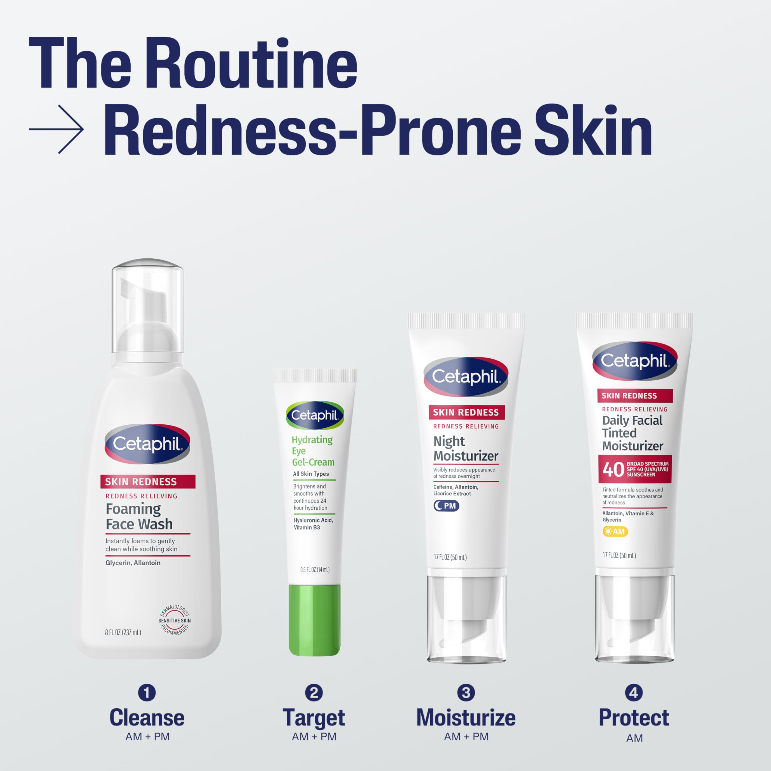 Cetaphil: sello dermatologico que garantiza gentileza en piel sensible.
