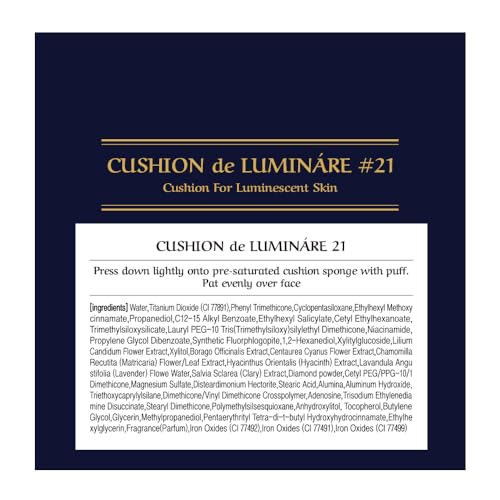 CHALLANS de PARIS Cushion LUMINÁRE adherencia micro-cremosa para precisión en retoques.