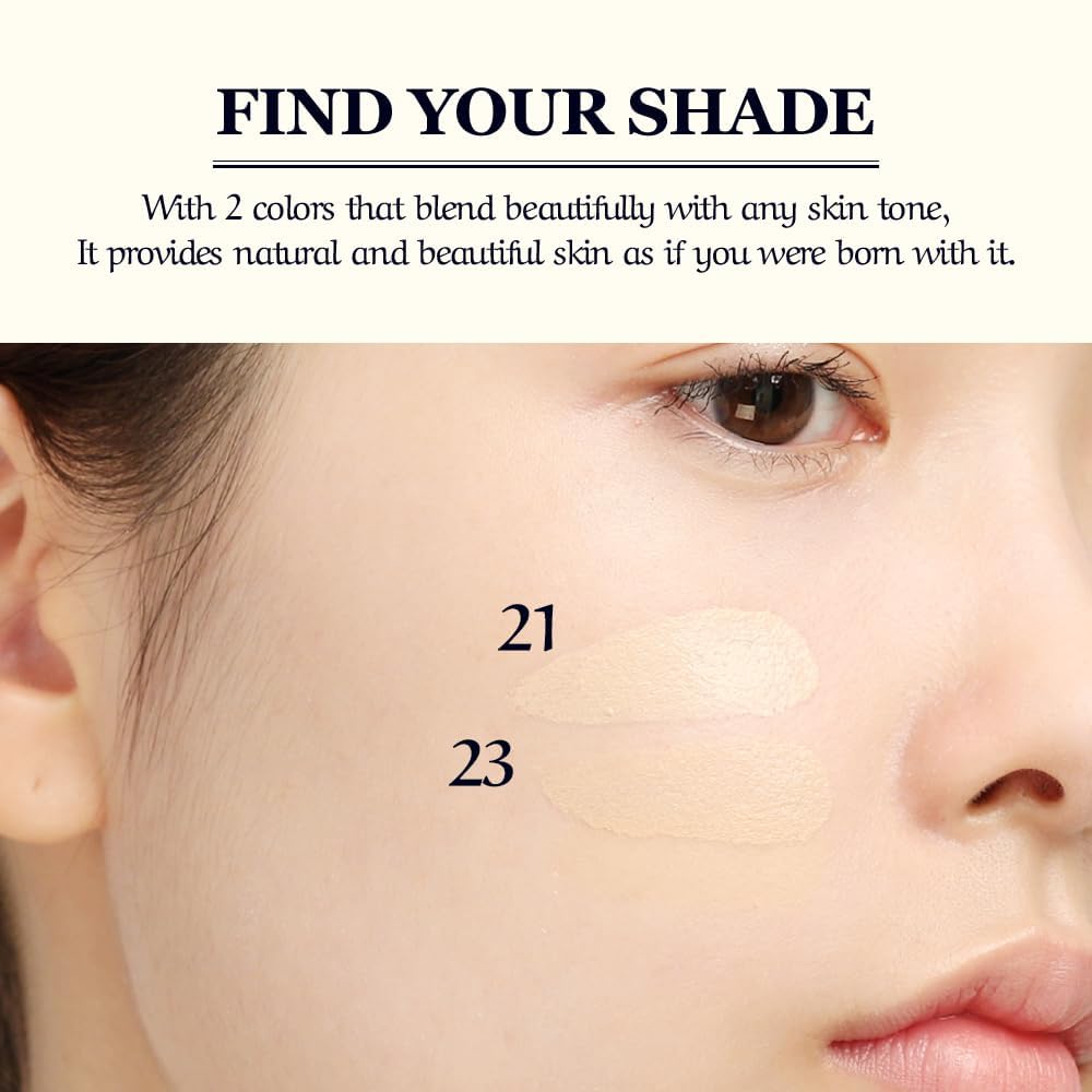 CHALLANS de PARIS Cushion LUMINÁRE maquillaje coreano para una tez fresca y radiante.