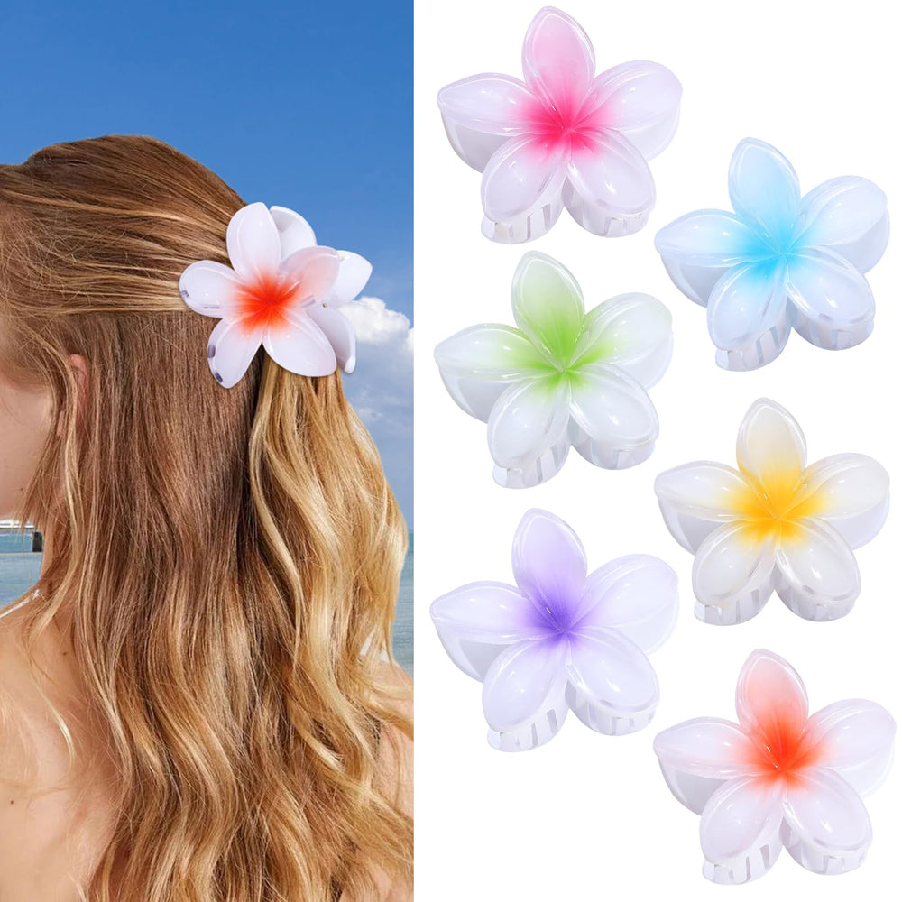 CHANDAT clips flor primavera, sujeción firme sin tirar del cabello.