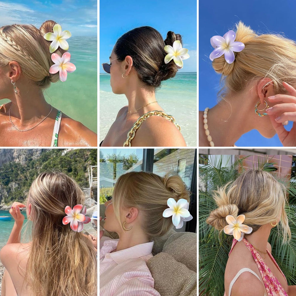 CHANDAT clip flor tropical casual: complementan looks diarios sin esfuerzo.