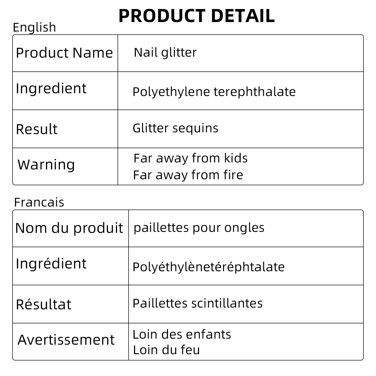 CHANGAR set de lentejuelas y decoraciones para uñas y más.