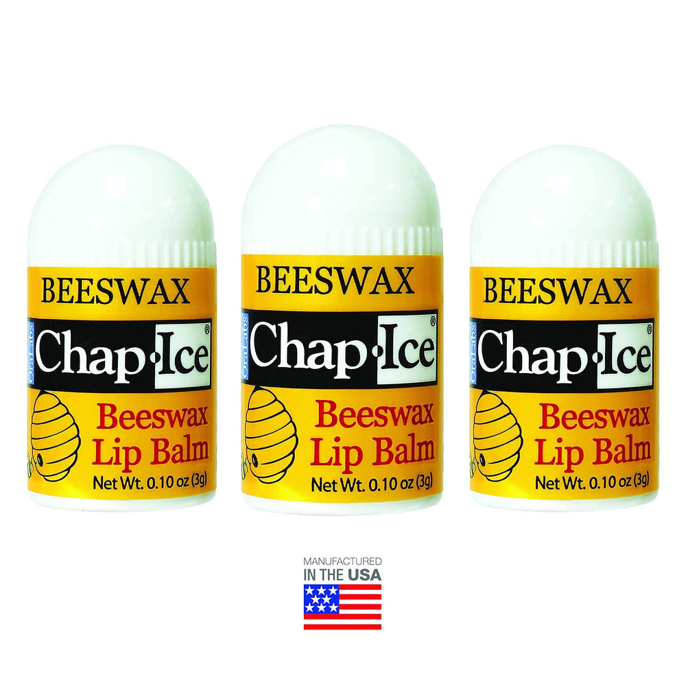 Chap-Ice balsamo labios mini con vitamina E para nutrición diaria.