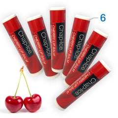 CHAP-ICE Cereza bálsamo labial: textura hidratante para labios suaves.
