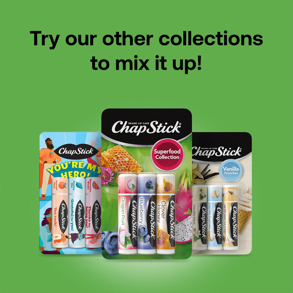 ChapStick libre de parabenos y crueldad, cuidado responsable.