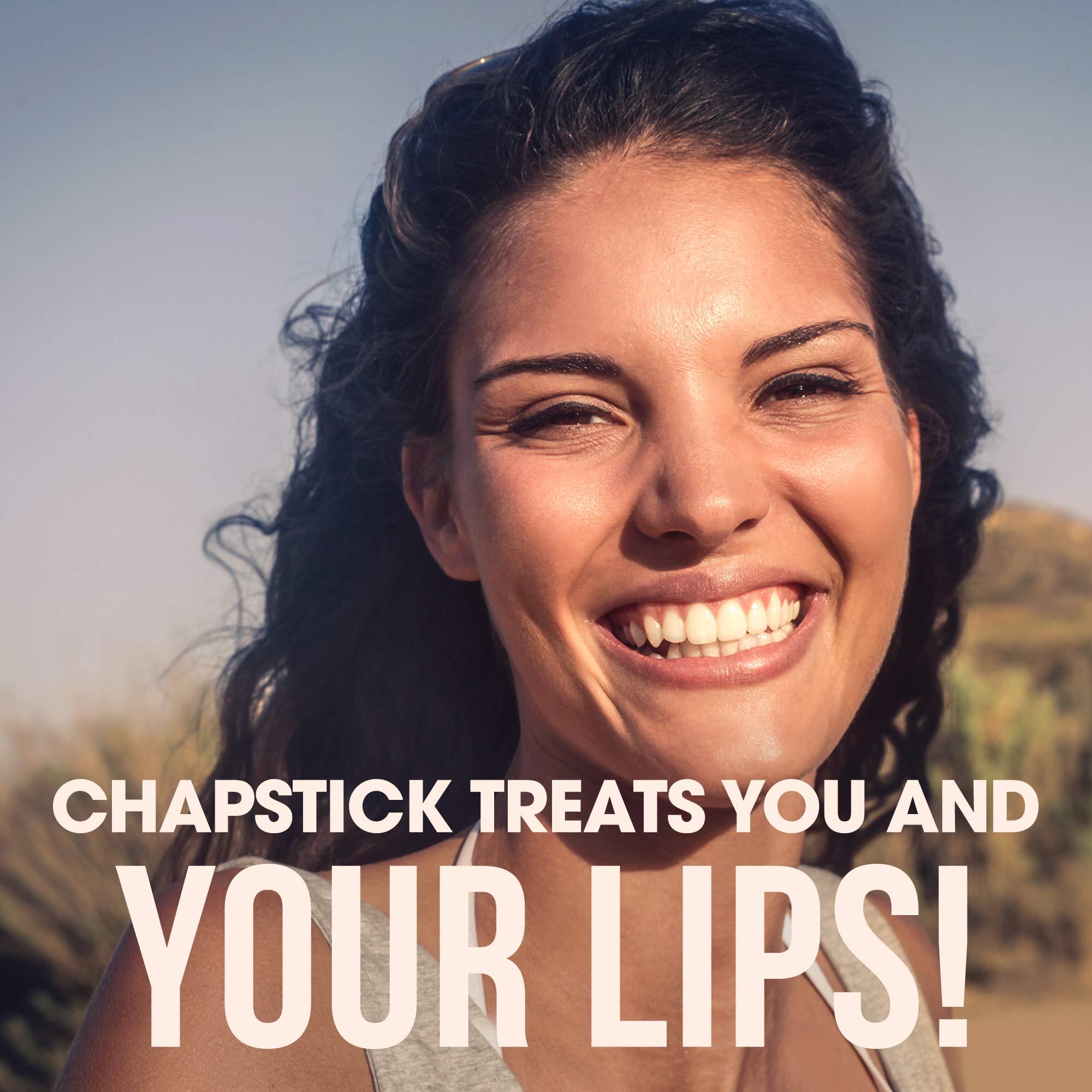 ChapStick Original en tubo, textura cremosa para labios secos.