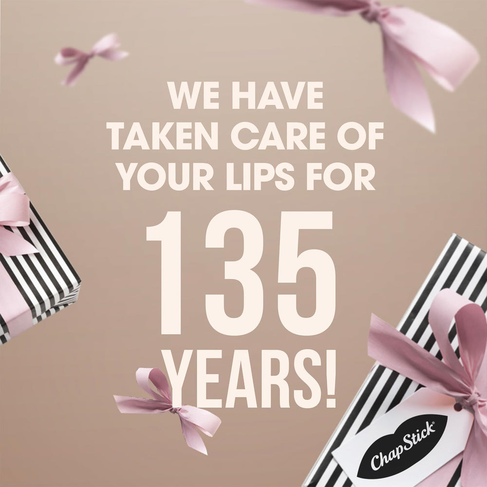 Hidratación ligera de ChapStick Cereza para labios blandos todo el día.