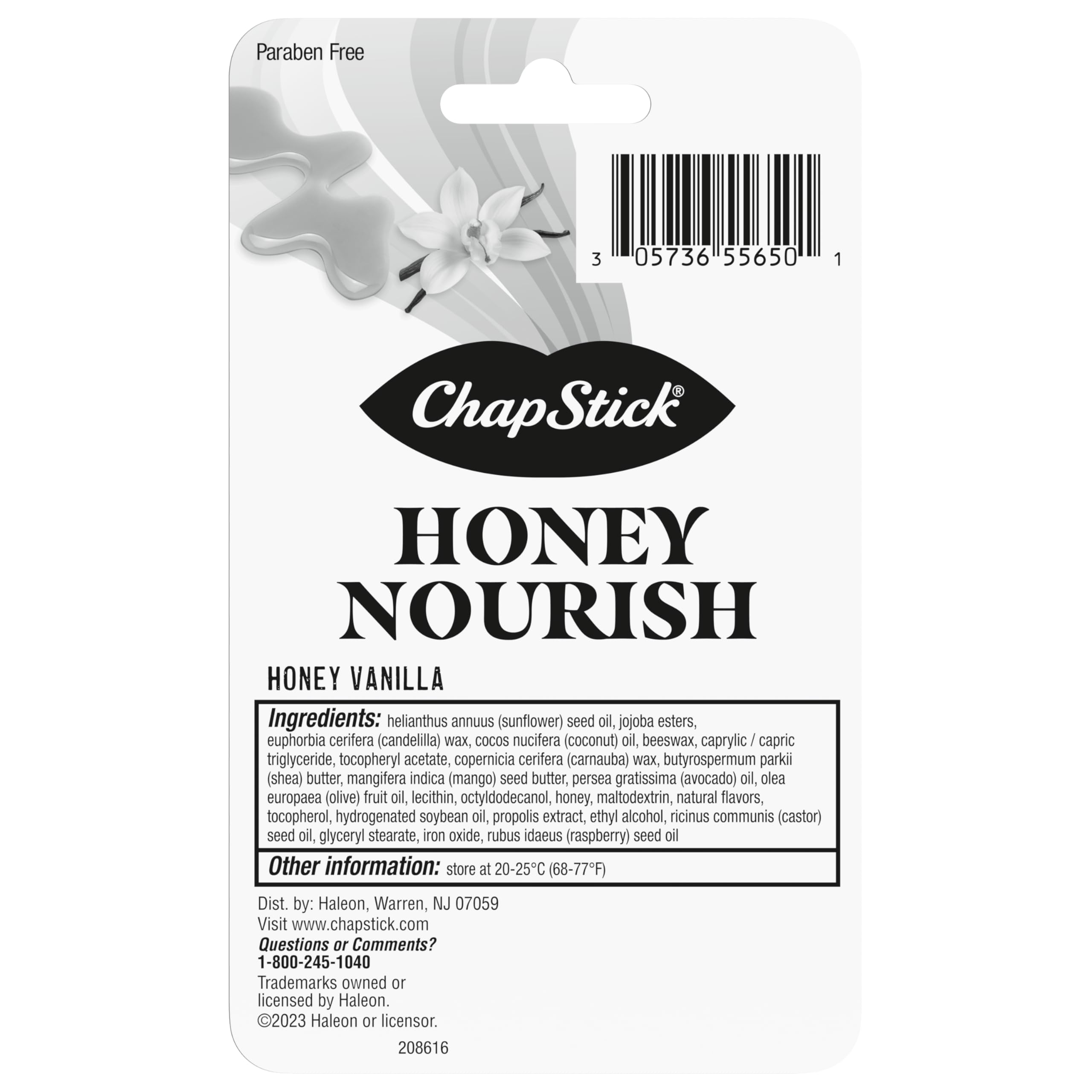 ChapStick Honey Nourish ideal para llevar en bolso o bolsillo.