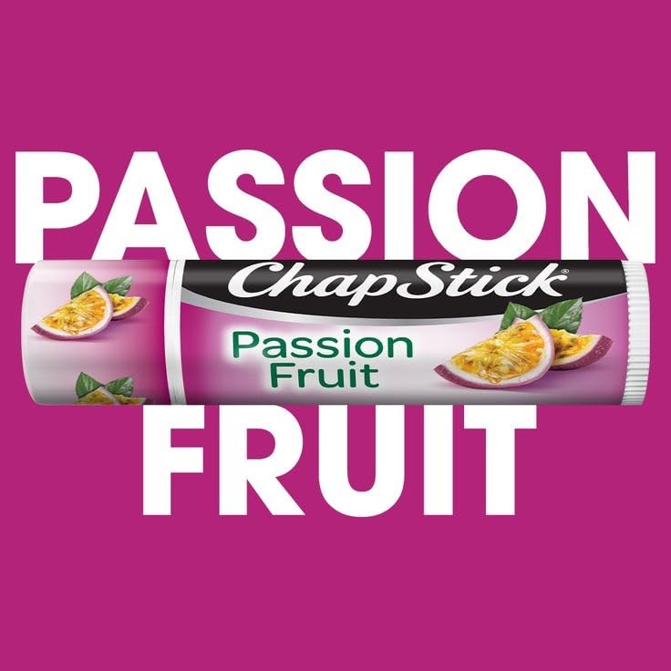 ChapStick Pasión Fruta, aplicación del bálsamo para aroma tropical diario