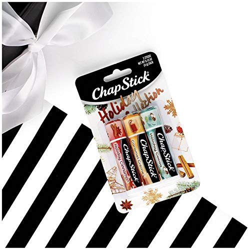 ChapStick Crema de Caramelo, textura suave para labios hidratados durante el invierno.
