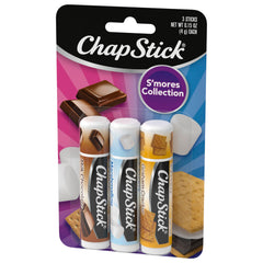 ChapStick S'mores sabor malvavisco: textura suave para labios secos.