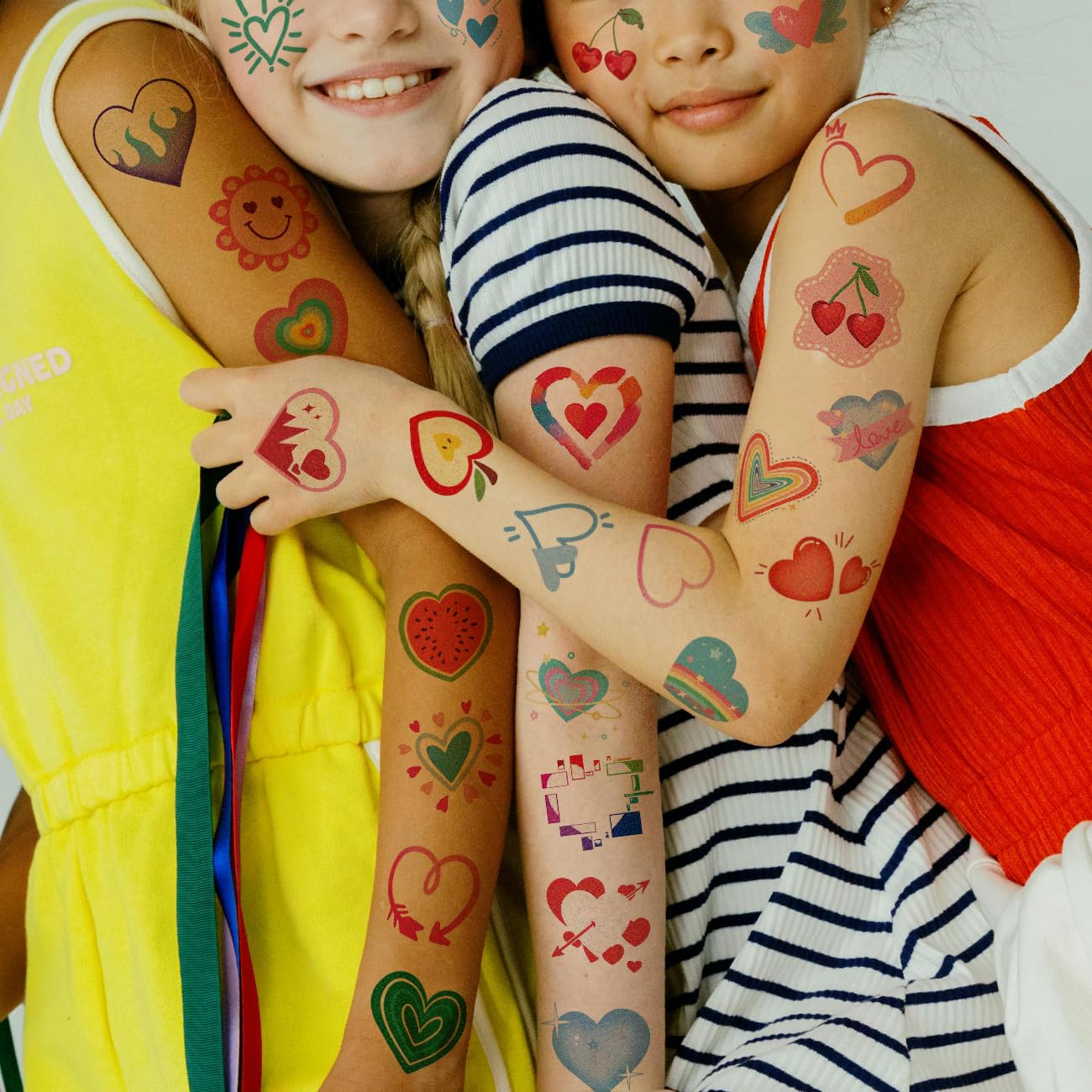 CHARLENT tatuajes brillantes para cuadernos y botellas, decoración versátil.