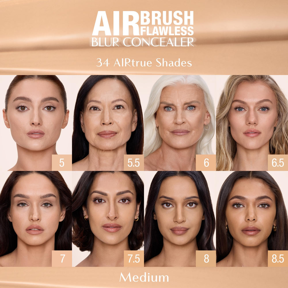 Acabado mate natural de Charlotte Tilbury para piel fresca