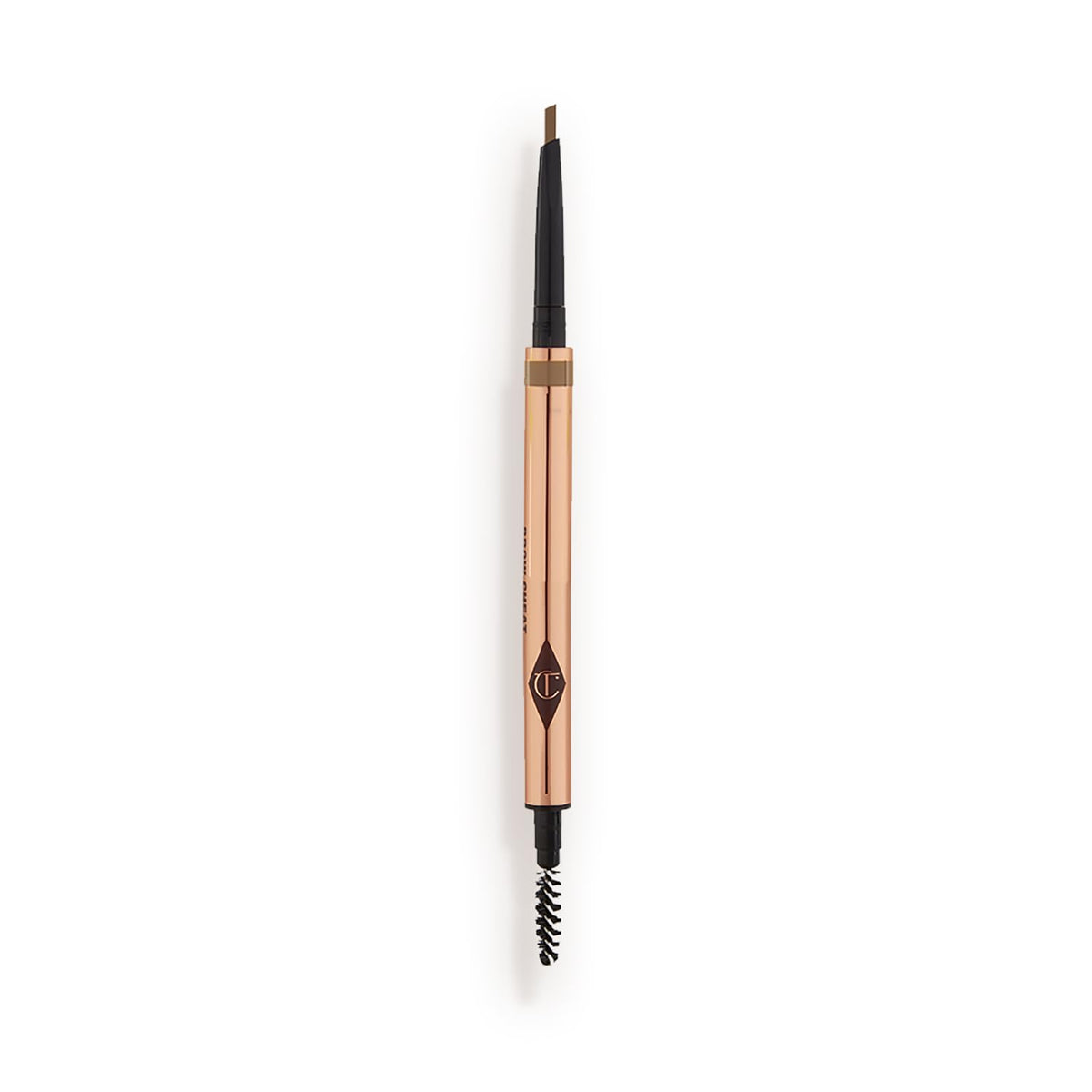 Charlotte Tilbury Brow Cheat, punta angular para trazos naturales y definición precisa.