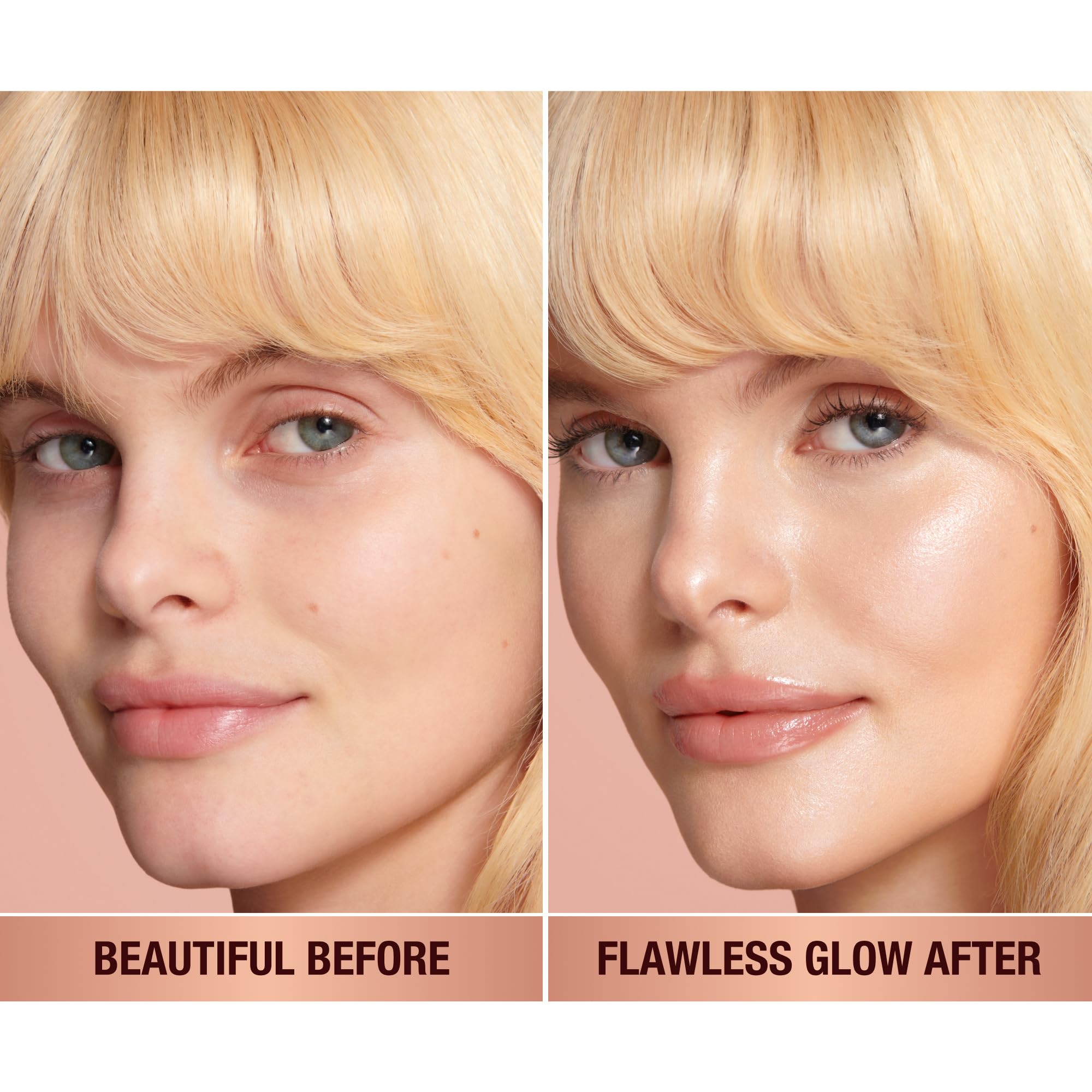 Hollywood Flawless Filter brillo sutil para un glow diario.