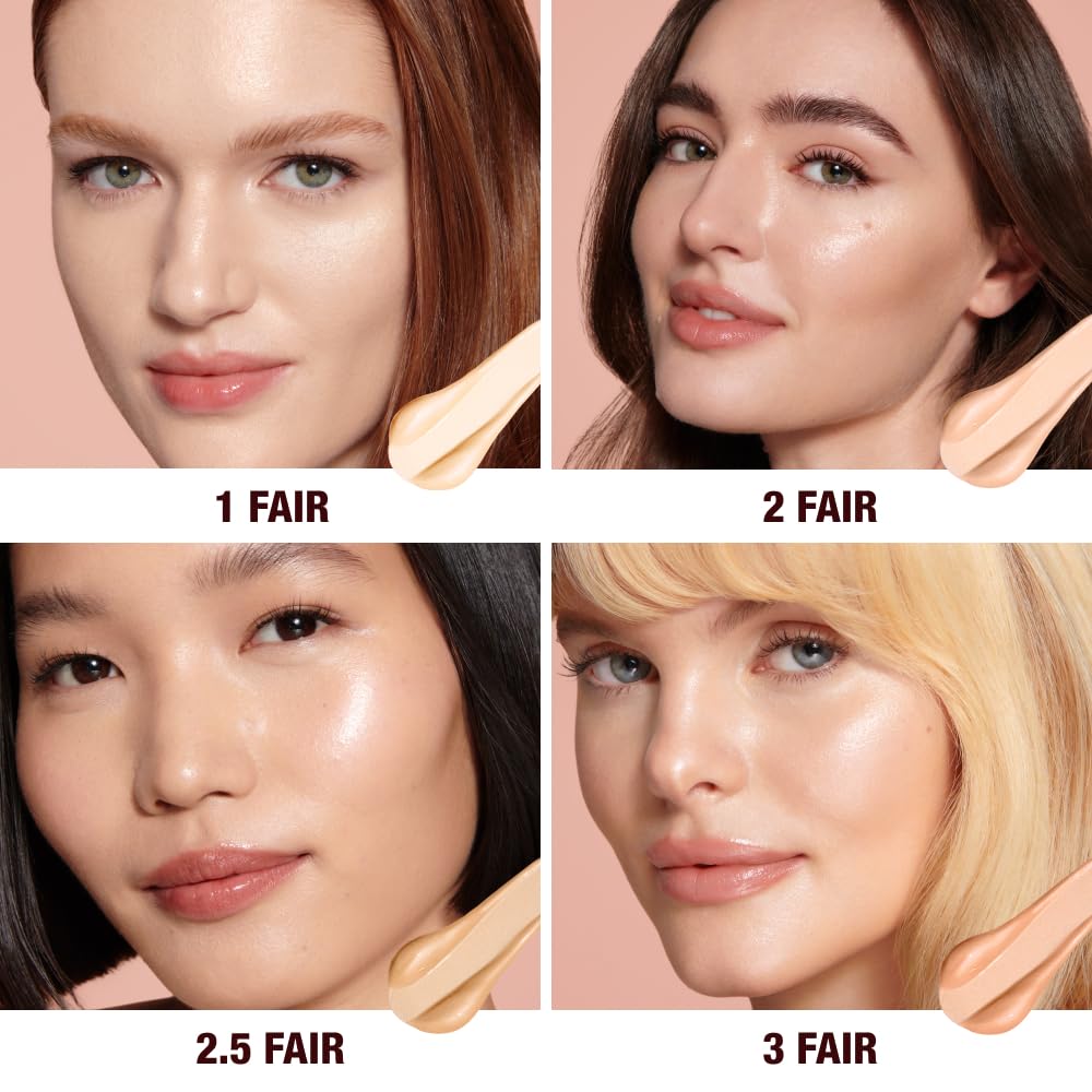 Tono 3 Fair de Hollywood Flawless Filter para pieles claras a medias.