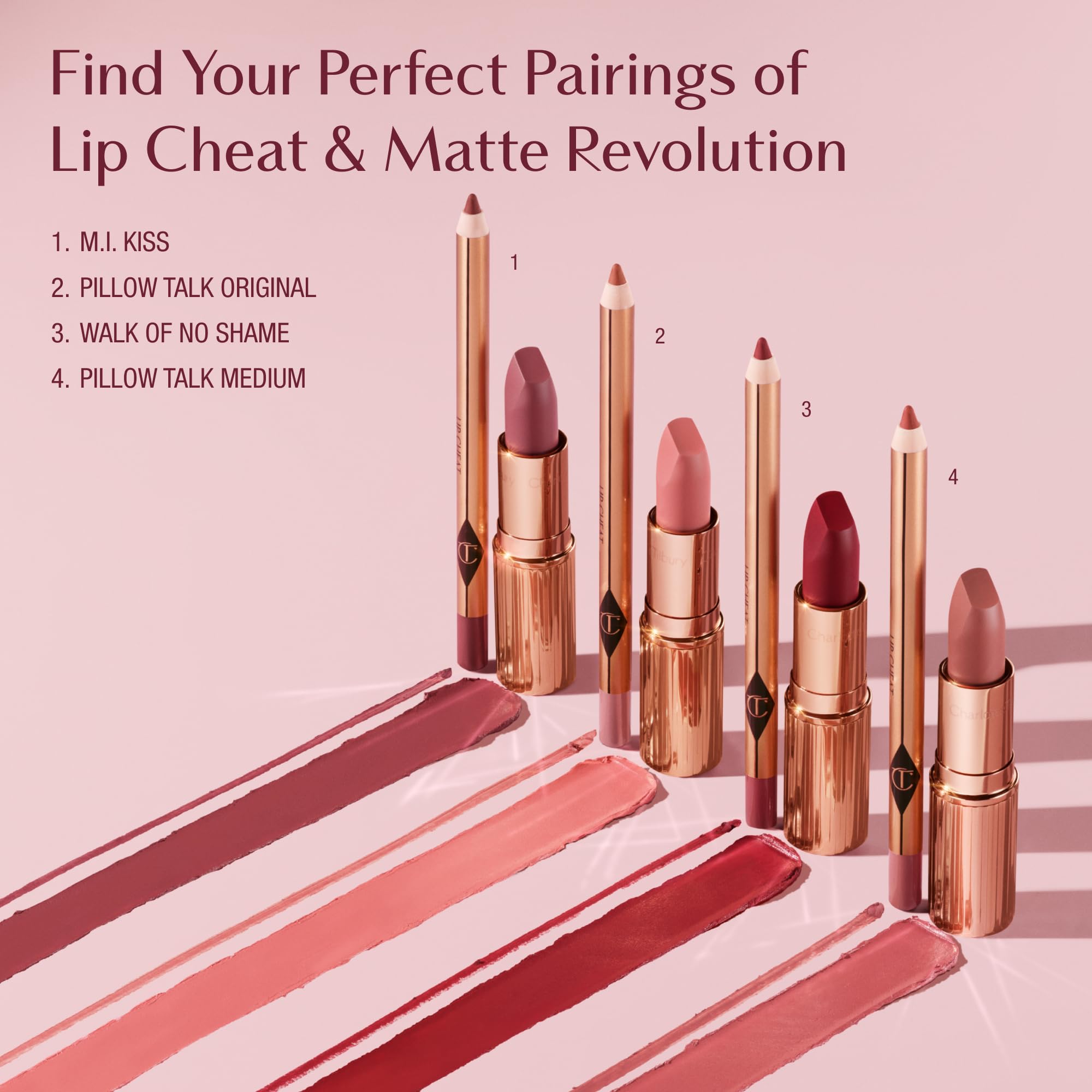 Charlotte Tilbury Lip Cheat smooth glide assists easy and comfortable application.
