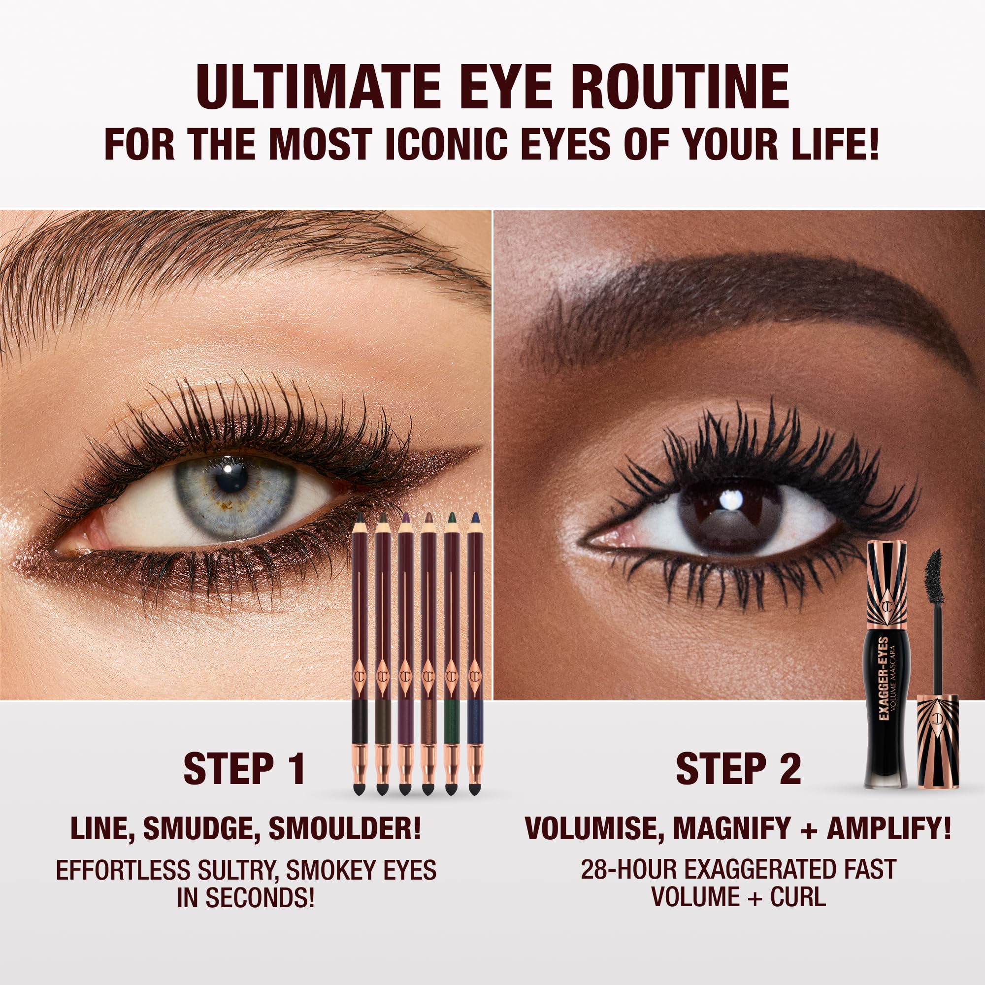 Rock 'N' Kohl tono metalizado Smokey Bronze con destellos glamorosos.