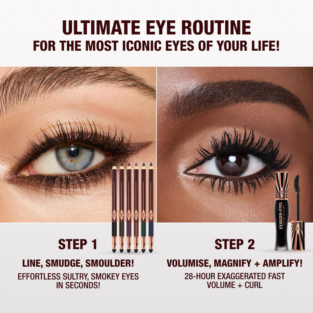 Rock 'N' Kohl tono metalizado Smokey Bronze con destellos glamorosos.