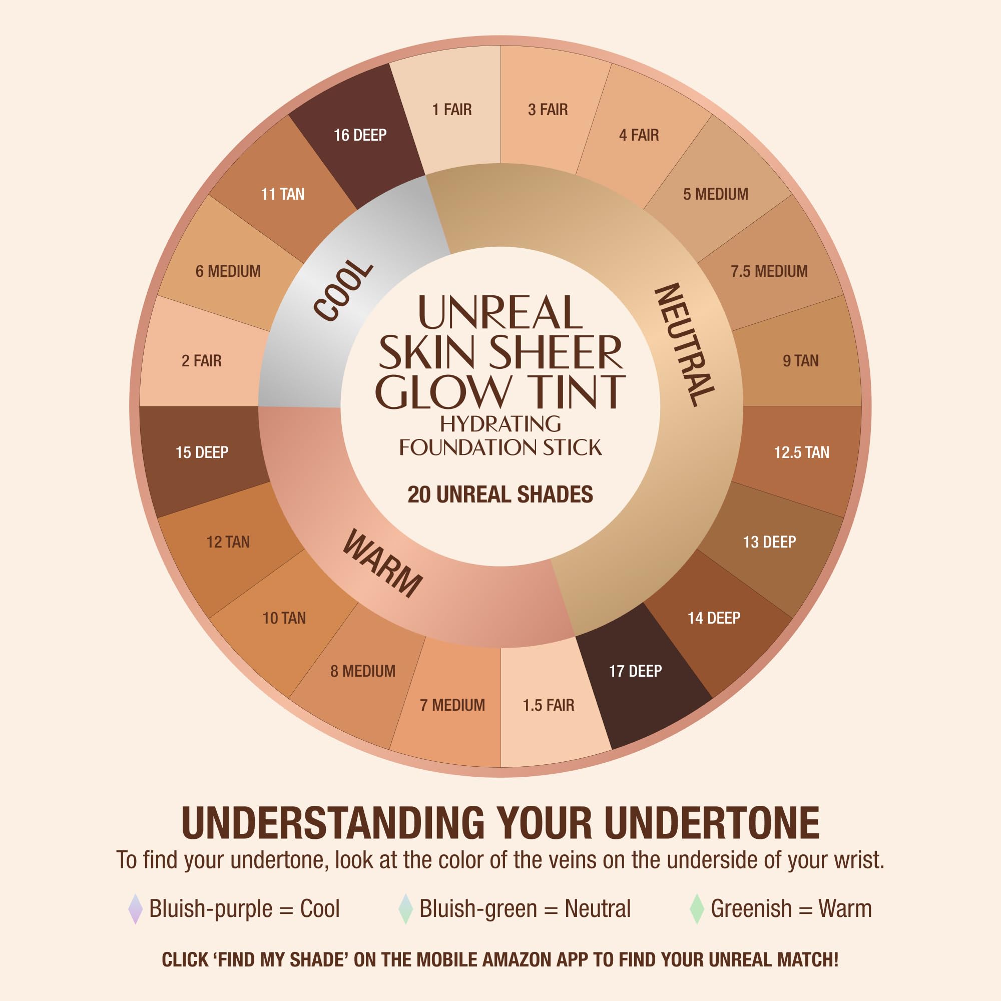 Charlotte Tilbury Unreal Skin Tint formato barra para retoques rápidos.