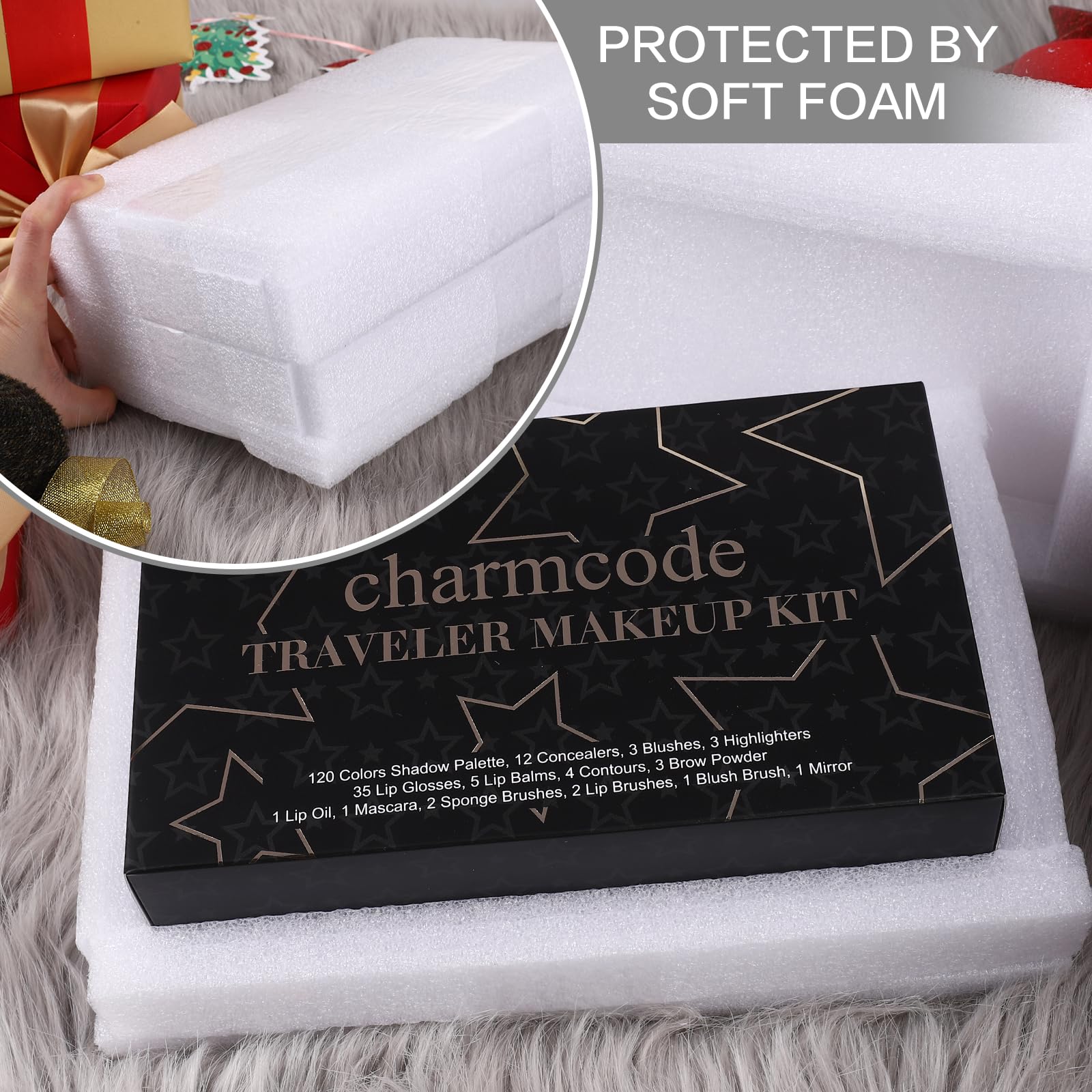 CHARMCODE diseño compacto portátil, ideal para viaje y almacenamiento.