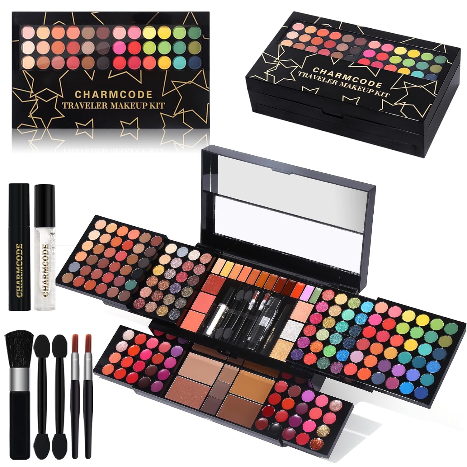 CHARMCODE kit maquillaje frontal, ideal para retoques exprés.