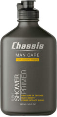 Chassis Primer de Ducha 5-en-1 para hombres: limpieza profunda y frescura diaria.