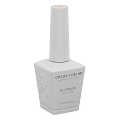 Chaun Legend Esmalte gel UV crema blanca con acabado suave y uniforme
