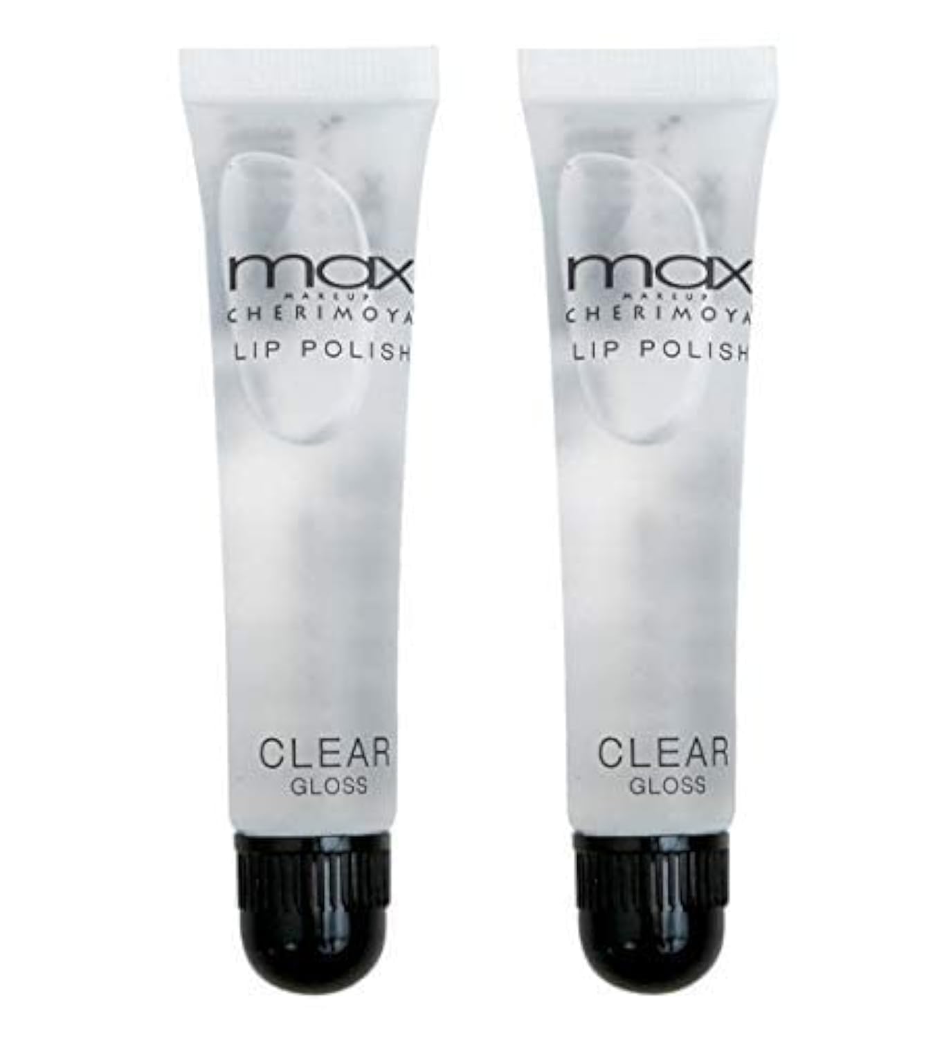 Cherimoya Max brillos labial transparente en tubo para labios hidratados