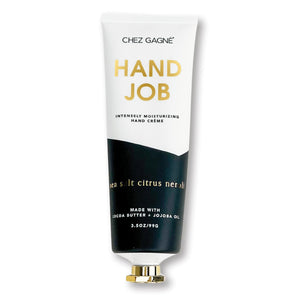 Chez Gagné Crema de Manos Vegana frente al envase, hidratación suave para piel seca.