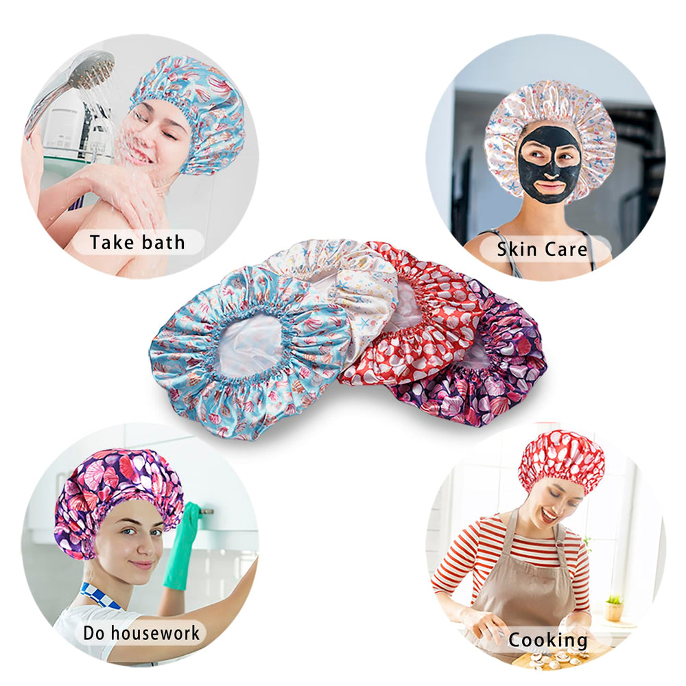 CHFONG capucha para maquillaje mantiene el cabello seco durante la rutina