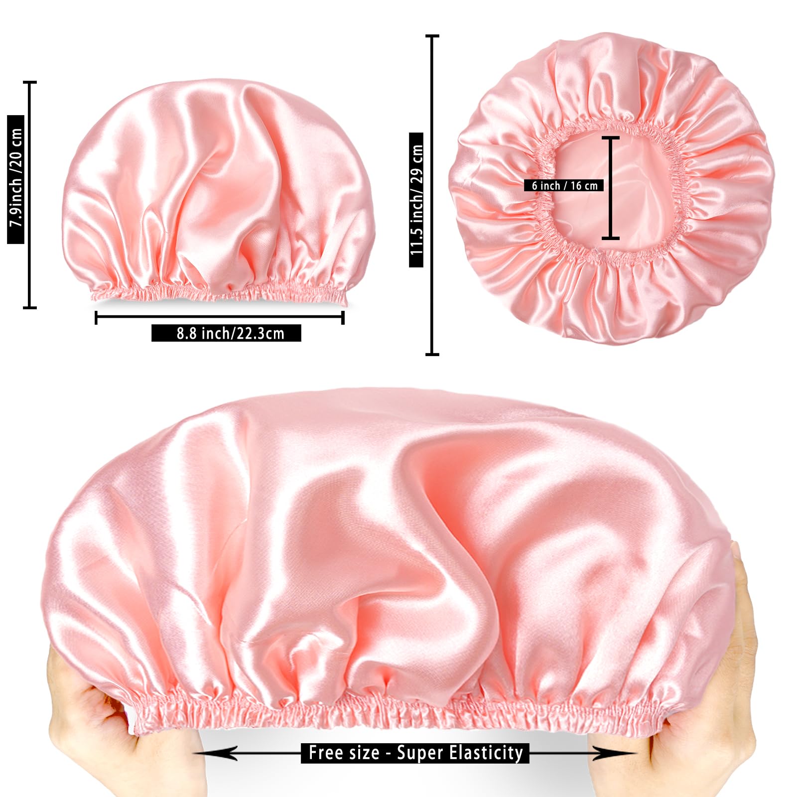 Gorro de ducha CHFONG en 4 colores conjunto para estilo