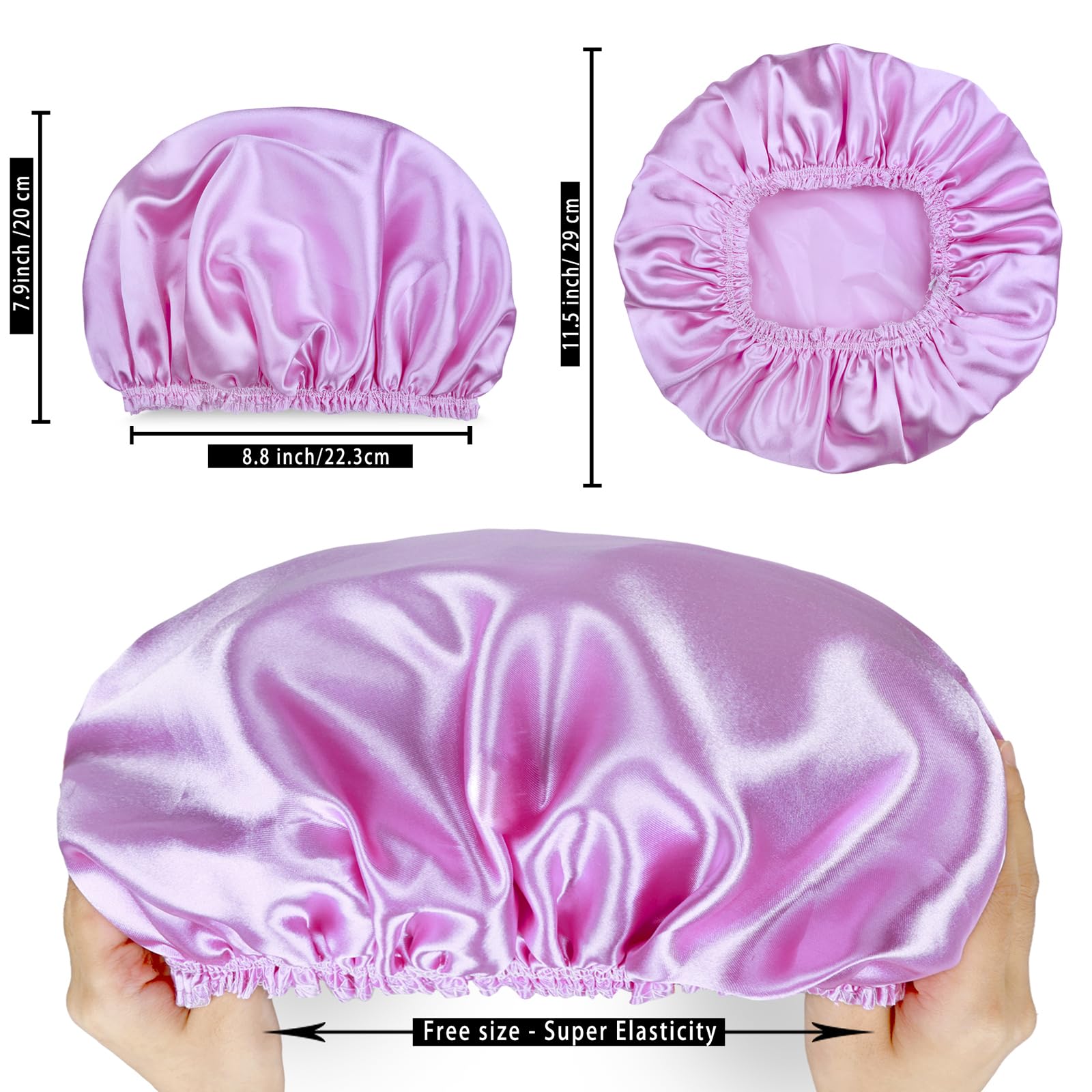 Gorro CHFONG en uso para cocina o spa, mantiene el cabello seco