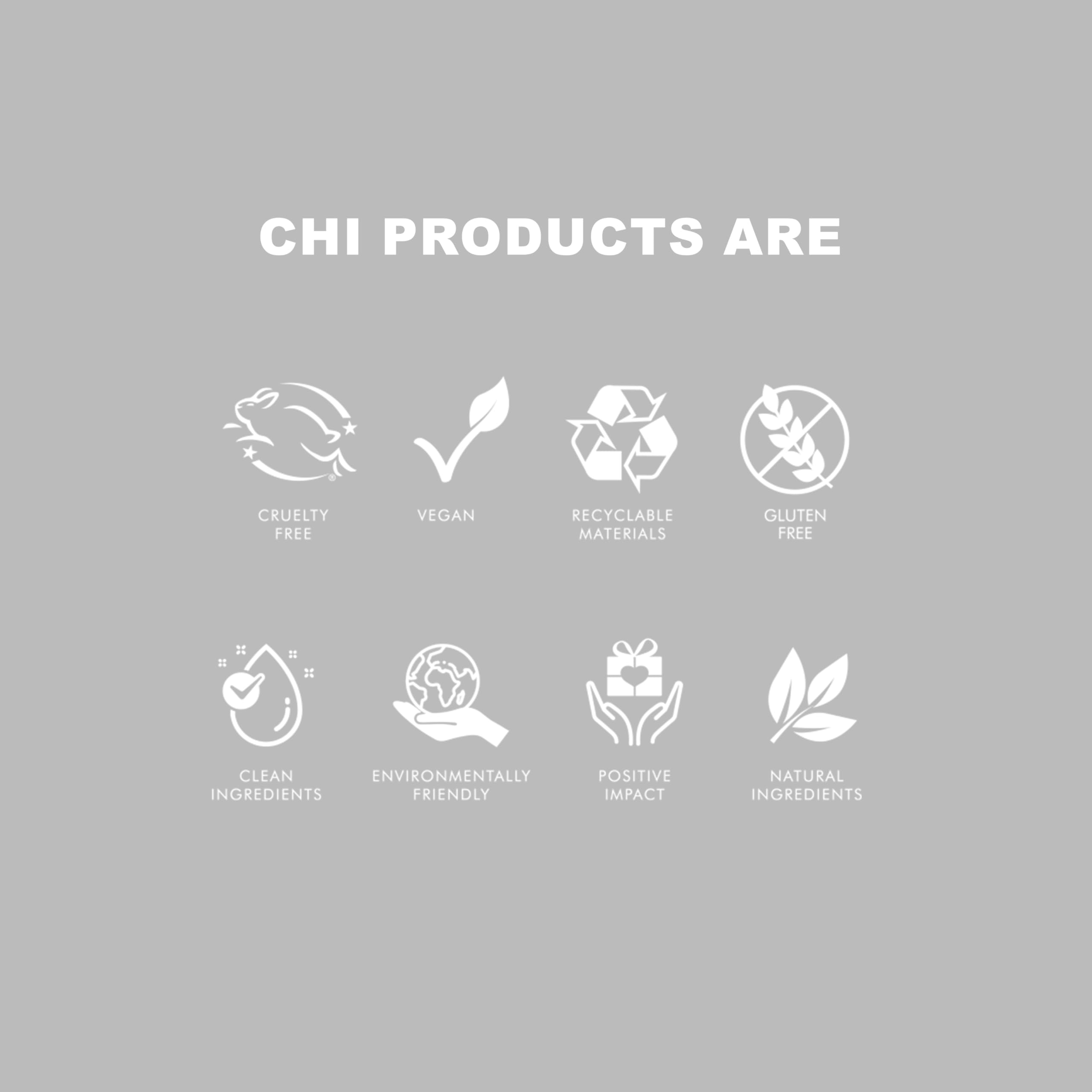 CHI Dry Shampoo sin sulfatos ni parabenos, opción suave para el cuidado diario.