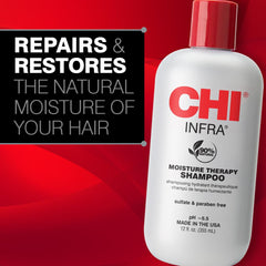 CHI Infra Shampoo: aplicación diaria para cabello limpio