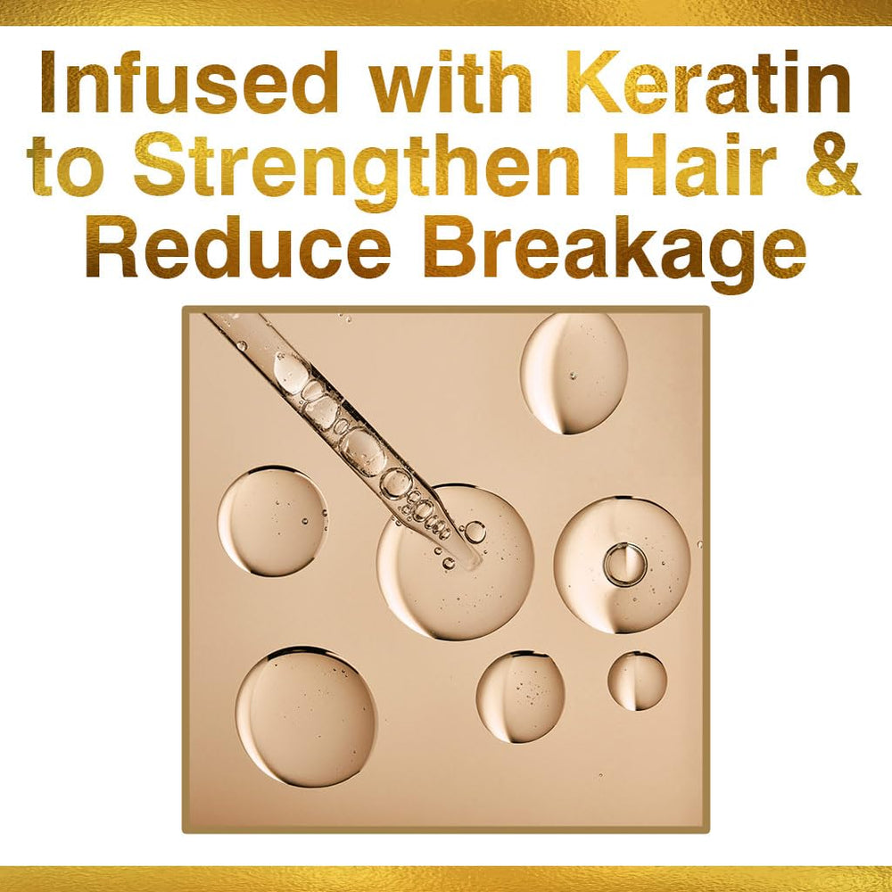 CHI Keratin acondicionador sin enjuague, etiqueta detallada.