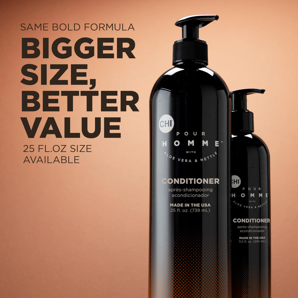 CHI Pour Homme: apto para todos los tipos de cabello.