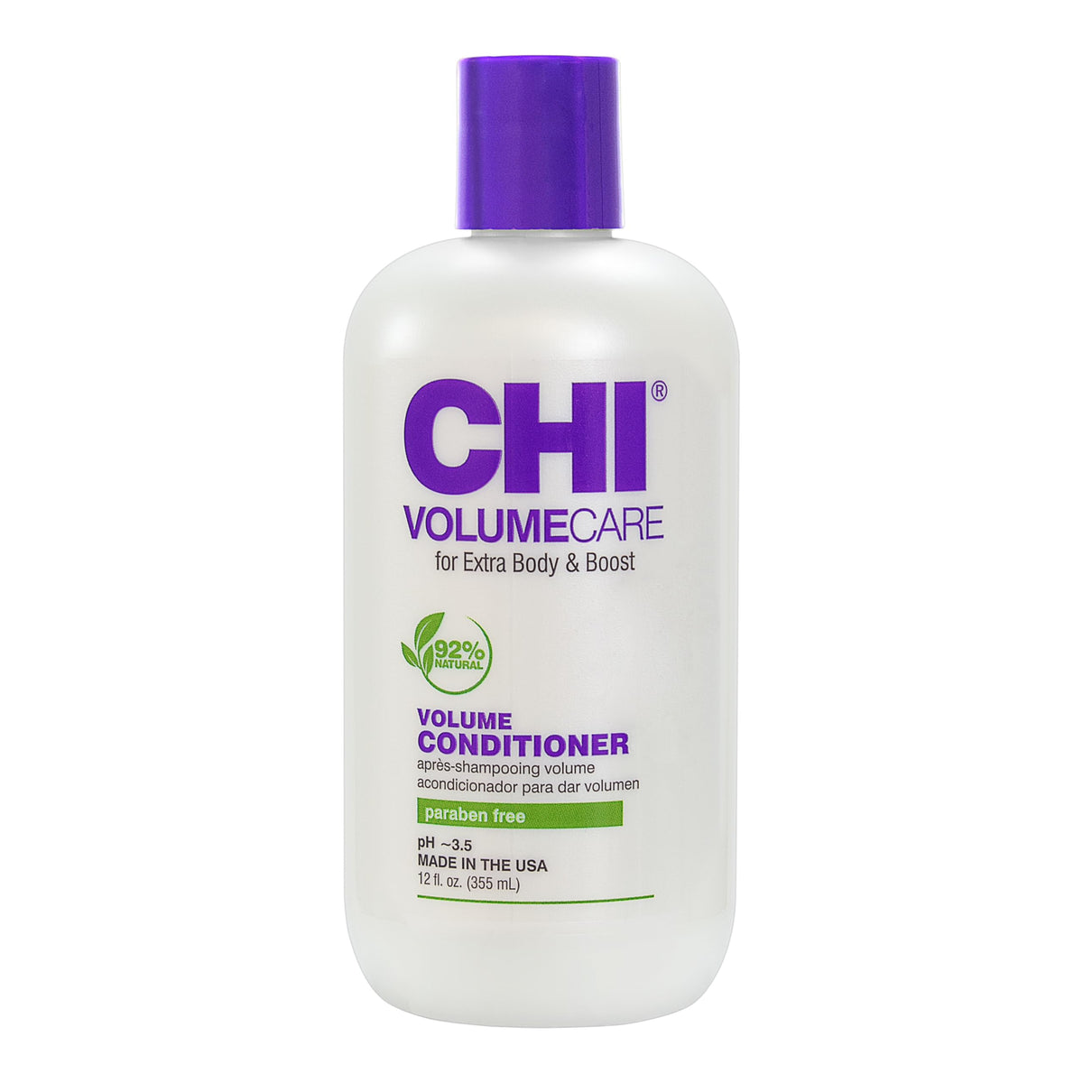 CHI VolumeCare Acondicionador: bote para aumentar volumen en cabello fino.
