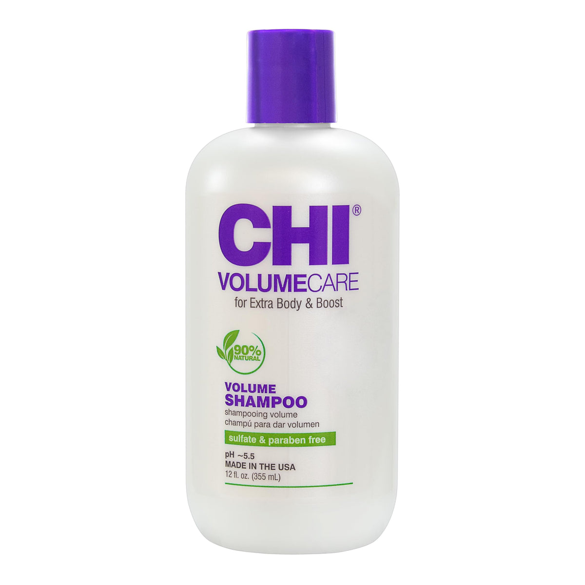 CHI VolumeCare shampoo botella: mejora volumen y cuerpo en cabellos finos