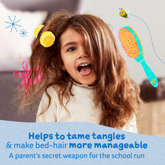 Childs Farm desenredante infantil, aplicación en cabello mojado o seco para peinar.