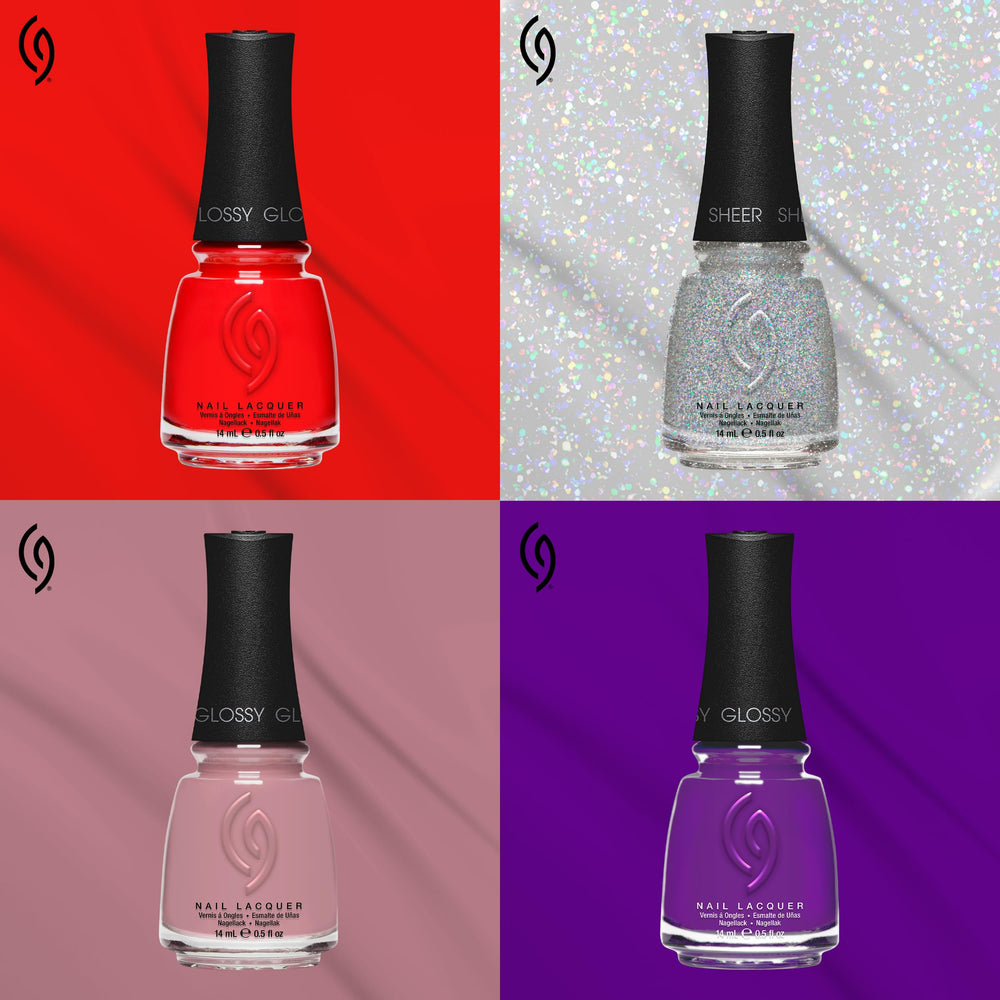 China Glaze CG Fast Forward: brillo alto que realza el color.