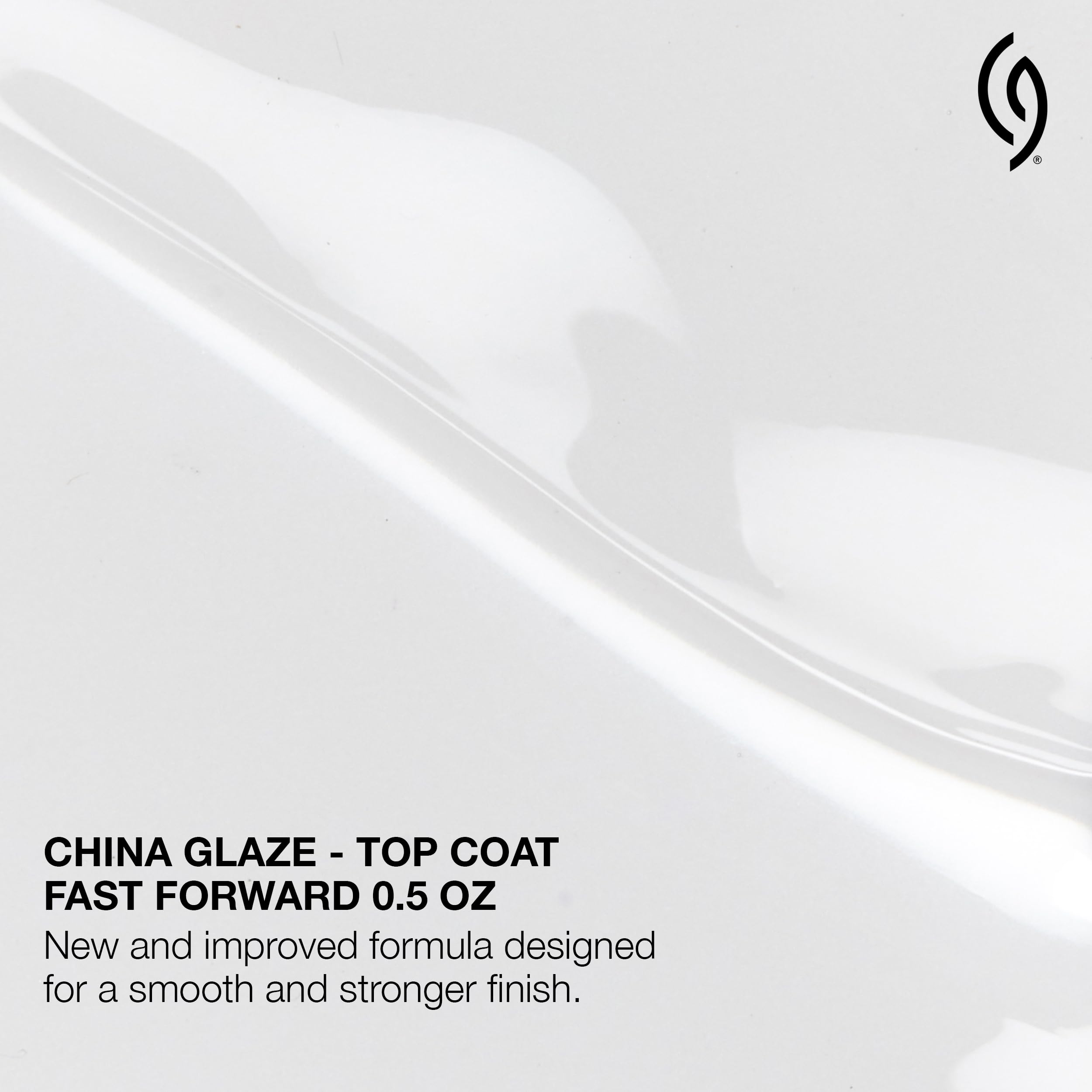 China Glaze CG Fast Forward: secado rápido para manicuras eficientes.