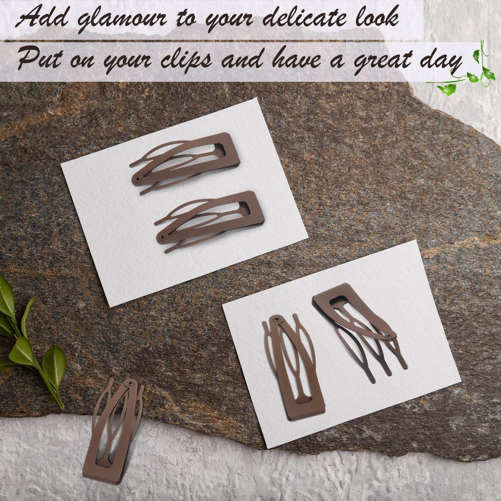 Chinco clips de pelo para fiestas y vacaciones, acero duradero