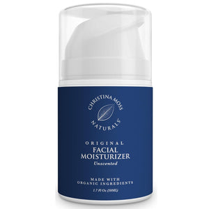 Christina Moss Naturals Original Crema Hidratante frasco, hidratación suave con ingredientes naturales para la piel