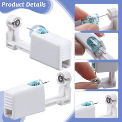 Pendientes cristalizados Chumia en 6 colores brillantes.