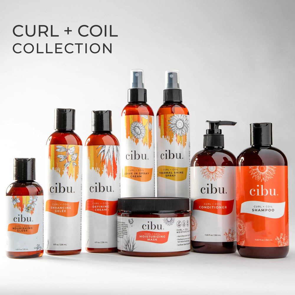 CIBU Curl + Coil, uso profesional recomendado para salones de belleza.