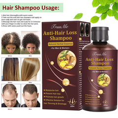 CIDBEST champú crecimiento capilar: extractos de jengibre y plantas fortalecen el cabello