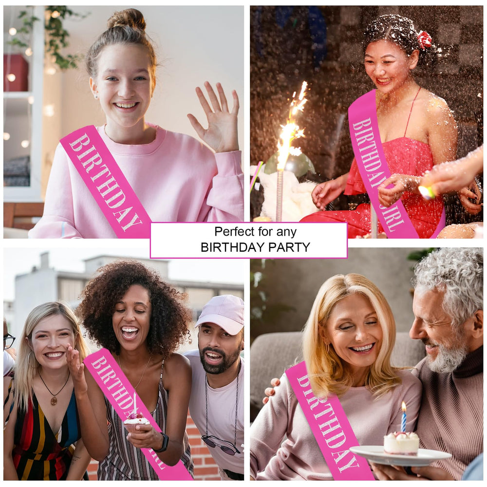 CIEHER banda de cumpleaños como regalo para mujeres y niñas