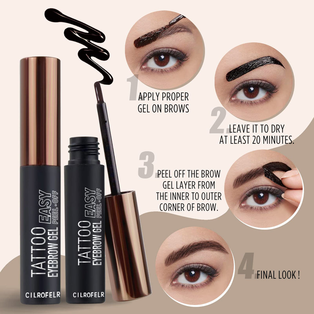 Cilrofelr pack dos unidades para tintar cejas